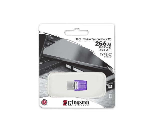 Kingston 256GB DataTraveler microDuo 3C 200MB/s - 1045289 - zdjęcie 3